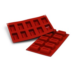 PLAQUE SILICONE SAVARINS RECTANGULAIRES