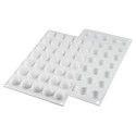 PLAQUE SILICONE 300X175 - 35 micro dômes Ø 26xht14 mm - 5ml