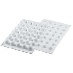 PLAQUE SILICONE 300X175 - 35 micro truffes Ø 22xht20 mm - 5ml