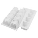 PLAQUE SILICONE 300X175 - 8 cubes kuadro 60x60xht60 mm - 150ml
