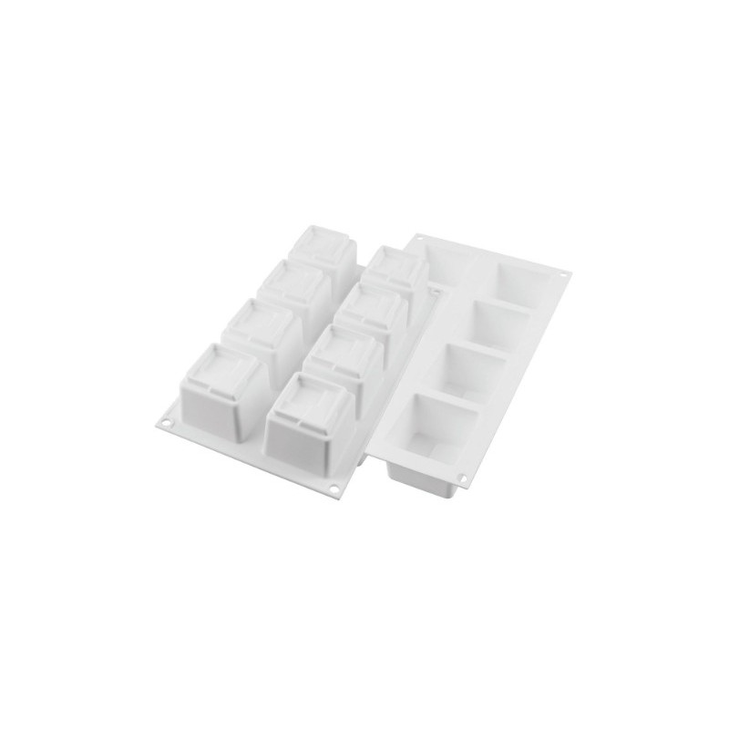 PLAQUE SILICONE 300X175 - 8 cubes kuadro 60x60xht60 mm - 150ml