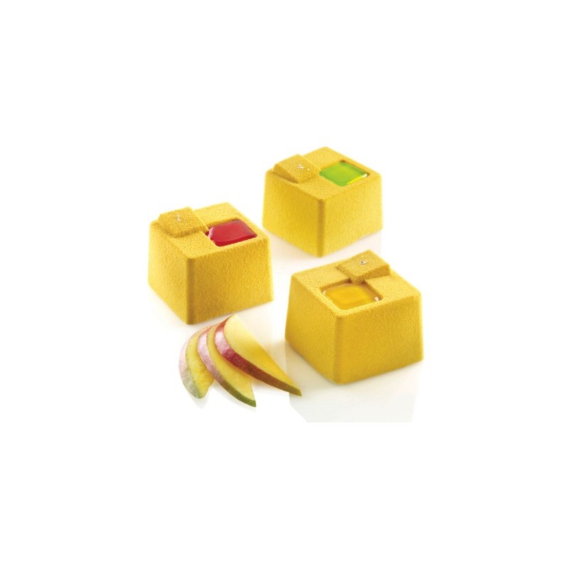 PLAQUE SILICONE 300X175 - 8 cubes kuadro 60x60xht60 mm - 150ml