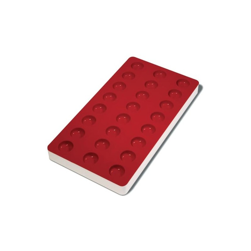 PLAQUE SILICONE 180X335 - Pâte de fruit bonbon Ø 30xht11 mm - 6ml