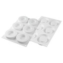 KIT PLAQUE SILICONE 300X175 - 6 anneaux ring Ø 85xht18 - 65ml