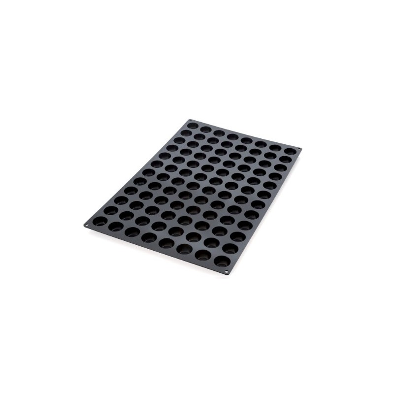 PLAQUE SILICONE 600X400 - 96 pomponnettes Ø 36xht17 mm - 15ml