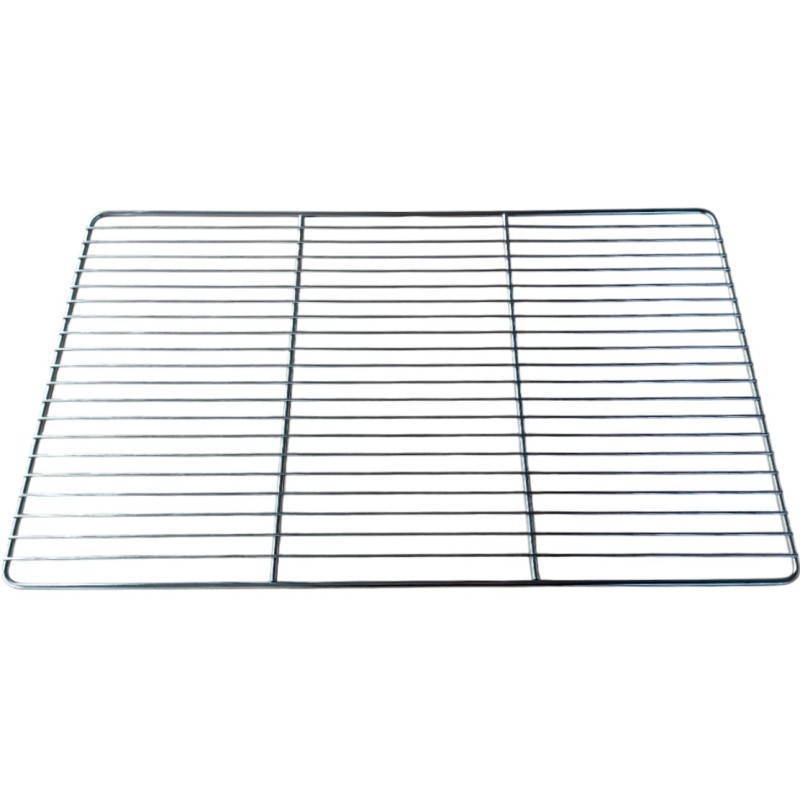 GRILLE INOX -  530x325 - 1/1 - 20 fils Ø 2 - cadre + 2 T Ø 5 mm
