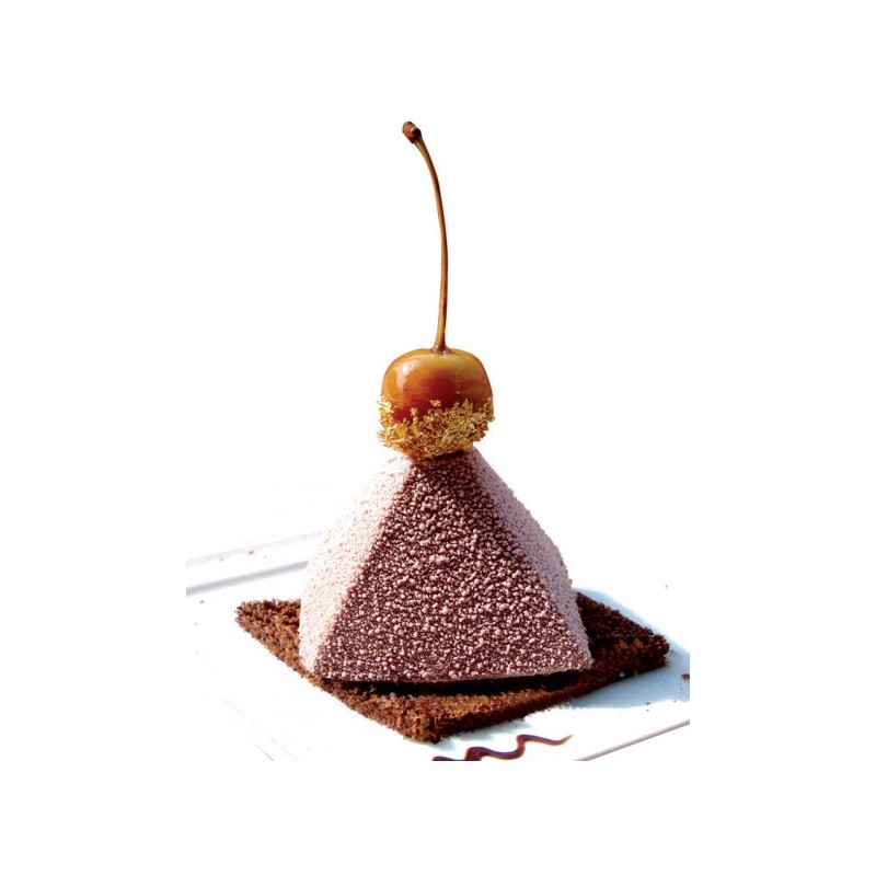 PLAQUE SILICONE 600X400 - 35 pyramides 70x70xht45 mm - 80ml