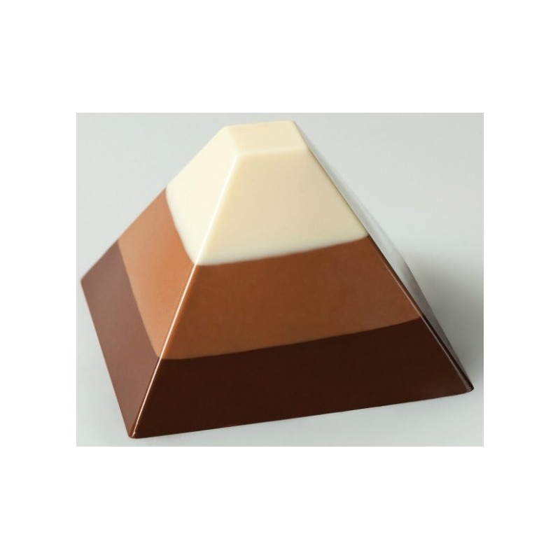 PLAQUE SILICONE 600X400 - 35 pyramides 70x70xht45 mm - 80ml