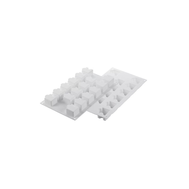 PLAQUE SILICONE 300X175 - 16 puzzles 42x34xht28 mm - 32ml
