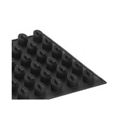 PLAQUE SILICONE 600X400 - 54 mini cylindres Ø 35xht35 mm - 25ml