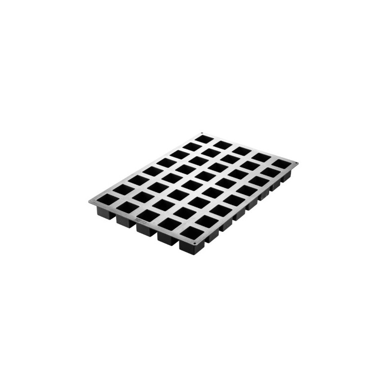 PLAQUE SILICONE 600X400 - 40 cubes 50x50xht50 mm - 122.5ml