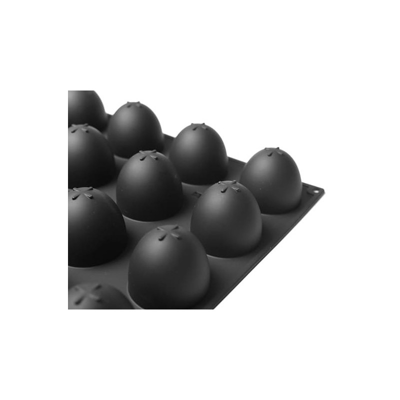 PLAQUE SILICONE 600X400 - 35 coupoles Ø 60xht58 mm - 110ml