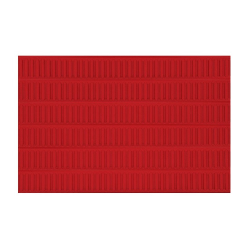 PLAQUE RELIEF SILICONE 560X390 - Motif rayures 50 mm