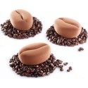 PLAQUE SILICONE 400X300 - 12 grains de café 83x58xht32 mm - 100ml