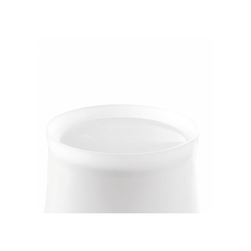 SEAU ROND PLASTIQUE + ANSE INOX