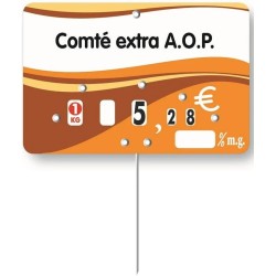 ETIQUETTE CREMERIE EVASION