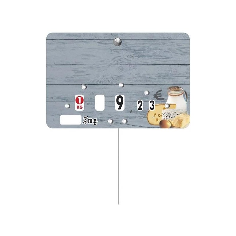 ETIQUETTE CREMERIE AZUR