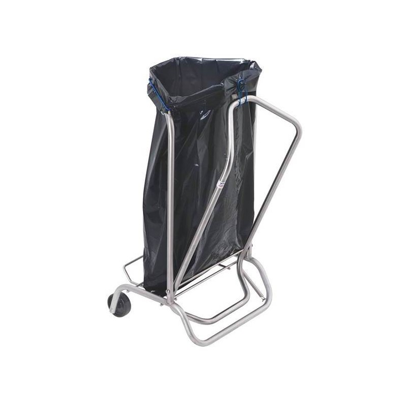 SUPPORT SAC POUBELLE A PINCE  sans couvercle - modèle renforcé