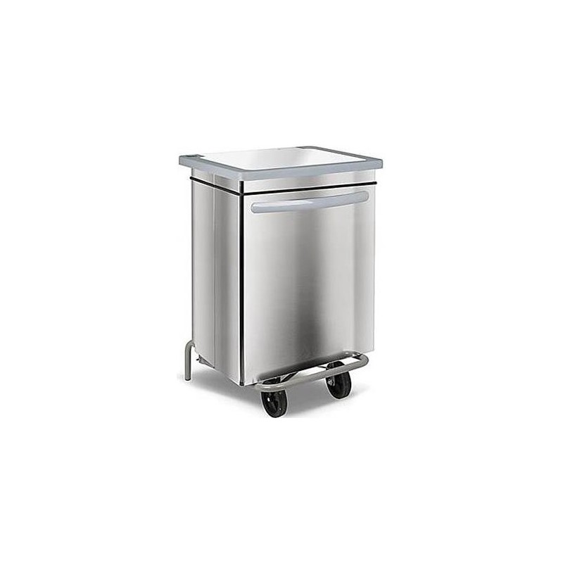 POUBELLE INOX CARENEE