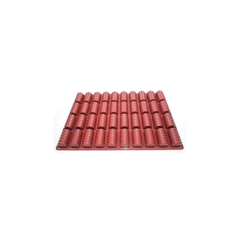 PLAQUE SILICONE 600X400 - 40 lampions 80x42xht37 - 90ml