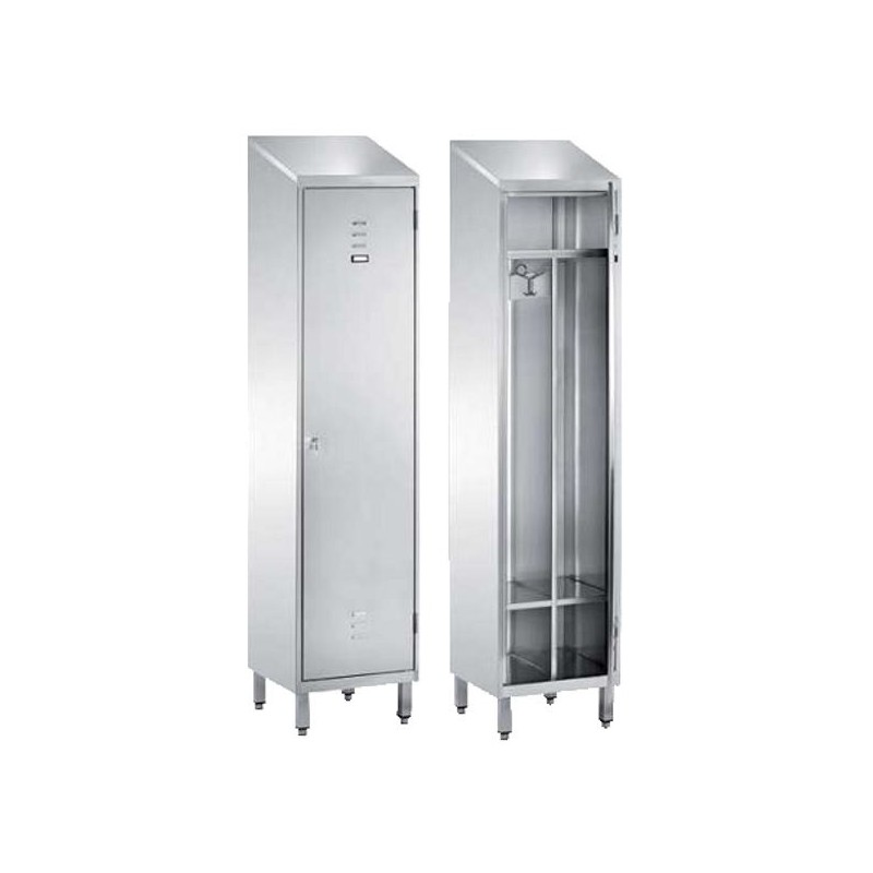ARMOIRE VESTIAIRE INOX