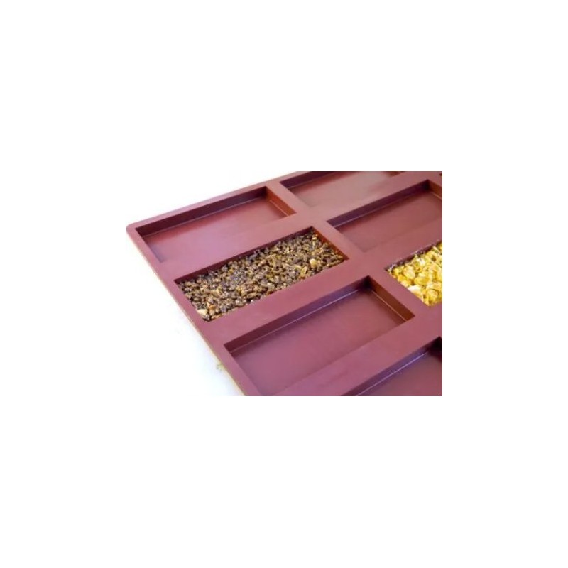 PLAQUE SILICONE INSERTS RECTANGLES