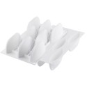 PLAQUE SILICONE 300X175 - 8 voiles vela 115x35xht57 mm - 100ml