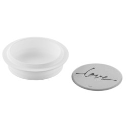 KIT MOULE SILICONE - 1 love Ø 120xht35 mm - 360ml
