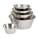 BASSINE FOND PLAT INOX