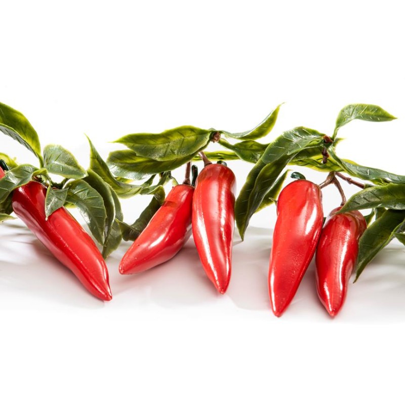 GUIRLANDE PIMENTS ROUGES - Lg 570 mm