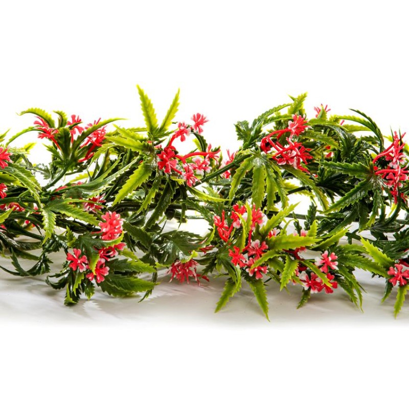 GUIRLANDE FLEURS DE LA PASSION - Lg 2.70 mètres