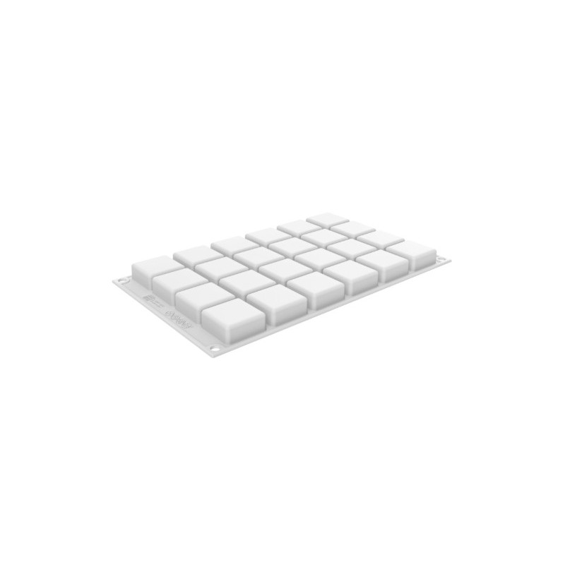 PLAQUE SILICONE 300X175 - 24 carrés 36.7x36.7xht15.7 mm - 20ml