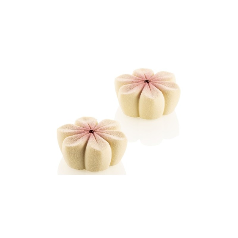 PLAQUE SILICONE 300X175 - 8 fleurs hana Ø 72xht30 mm - 87ml