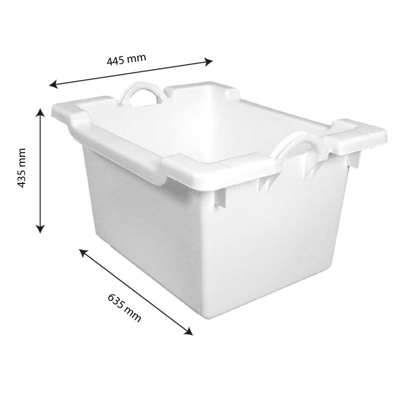 BAC RECTANGULAIRE RENFORCE AVEC POIGNEES