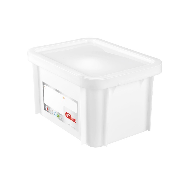 BAC PLASTIQUE AVEC COUVERCLE HACCP