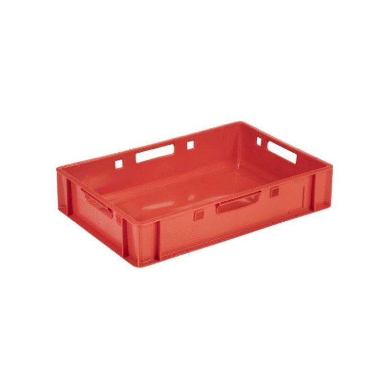 CAISSE EURO-POOL E1 - 600X400XHT125 - ROUGE