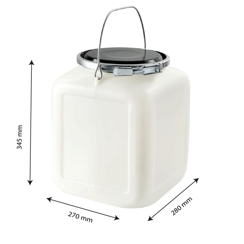 BONBONNE 20 L. AVEC GRENOUILLERE METAL