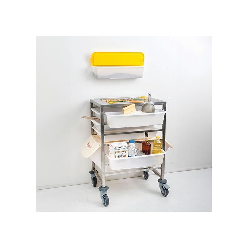 BAC MULTIFONCTION 540X100X120 avec couvercle - 6.5 L