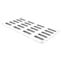 PLAQUE SILICONE 300X175 - 20 éclairs 55x17xht17 mm - 14ml