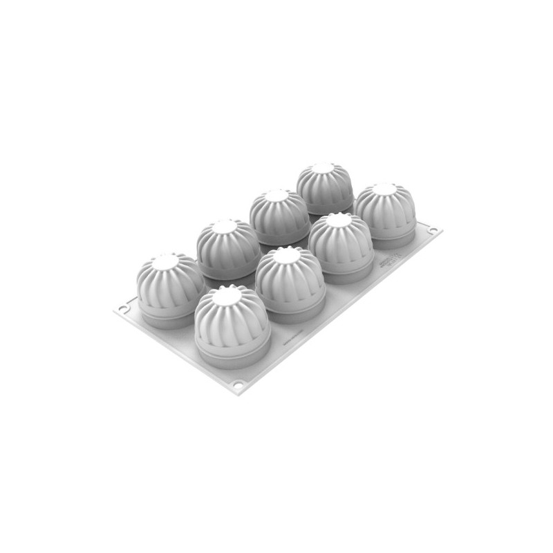 PLAQUE SILICONE 300X175 - 8 harmony Ø 60xht67 mm - 150ml