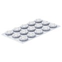 PLAQUE SILICONE 300X175 - 15 crostata Ø 44xht17 mm - 20ml