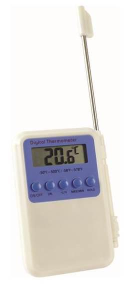 THERMOMETRE ELECTRONIQUE A SONDE - BALANCES ET MESURE - Biralux