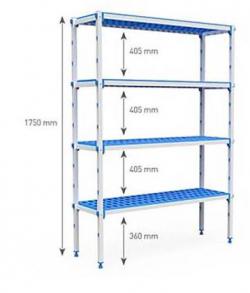 Meubles de rangement en inox pour métiers de bouche - BIRALUX