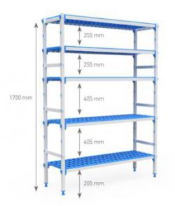 Meubles de rangement en inox pour métiers de bouche - BIRALUX