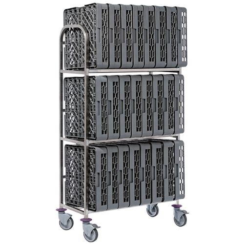 Chariot pour casier à vaisselle